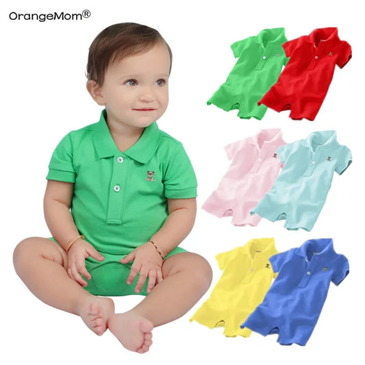 2024 Summer Baby Rompers Boys Baby Clothing  Cotton Baby Girl Jumpsuits Newborn 24m Babies Clothes Vestido Infantil Romper