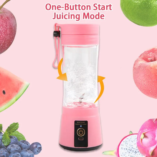 "Powerful Mini Juicer: please Take Your Favourite Fruits with You on the Move"